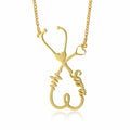 Gold Plated Doctor Necklace