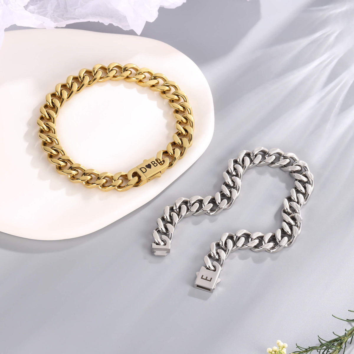 Custom Cuban Link Chain Bracelet