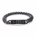 Oxidized Cuban Bracelet