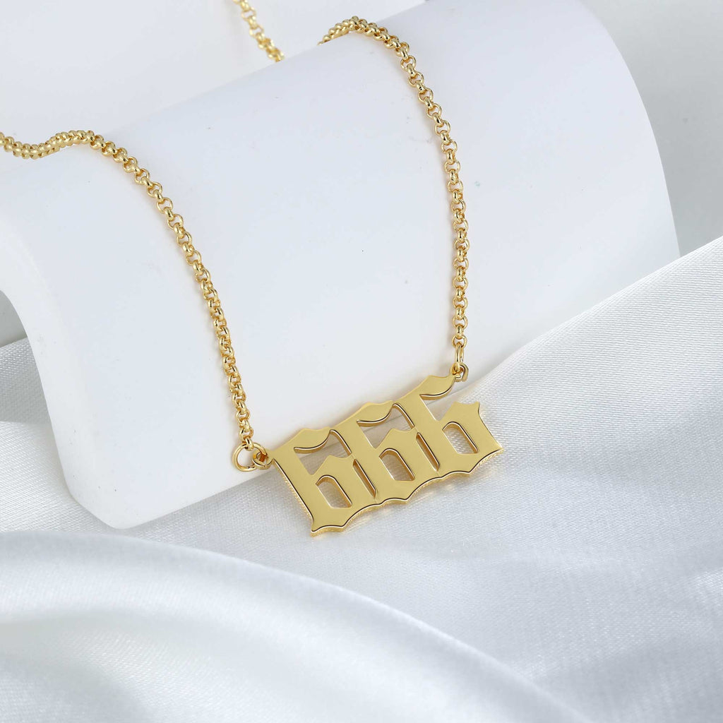 666 Angle Number Necklace