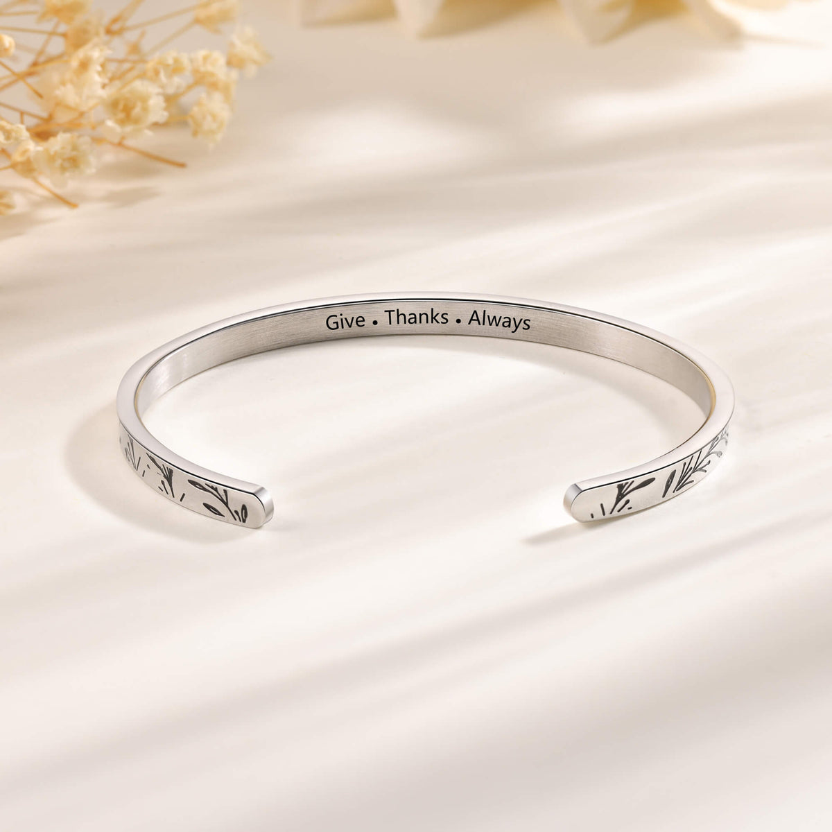 Engraved Bangle - Custom Inside Engraving
