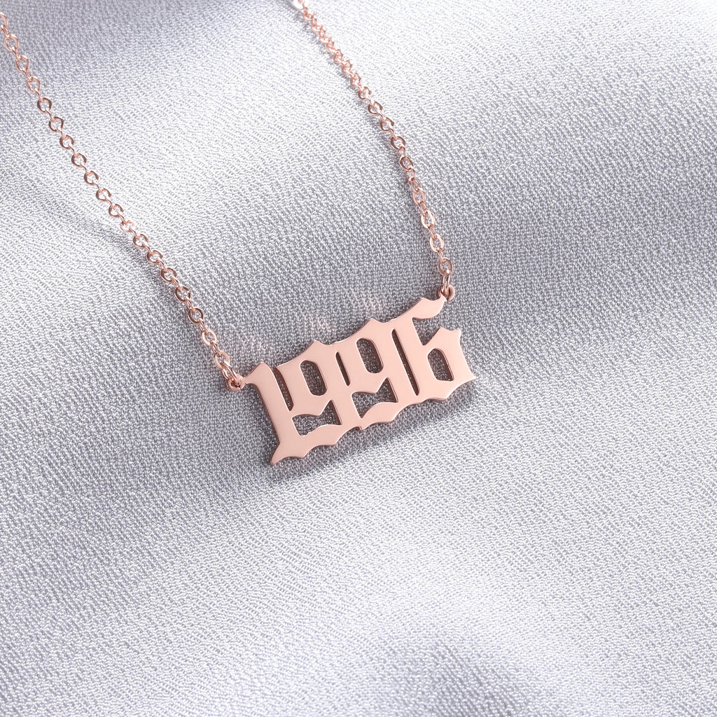 Birth Year Necklace