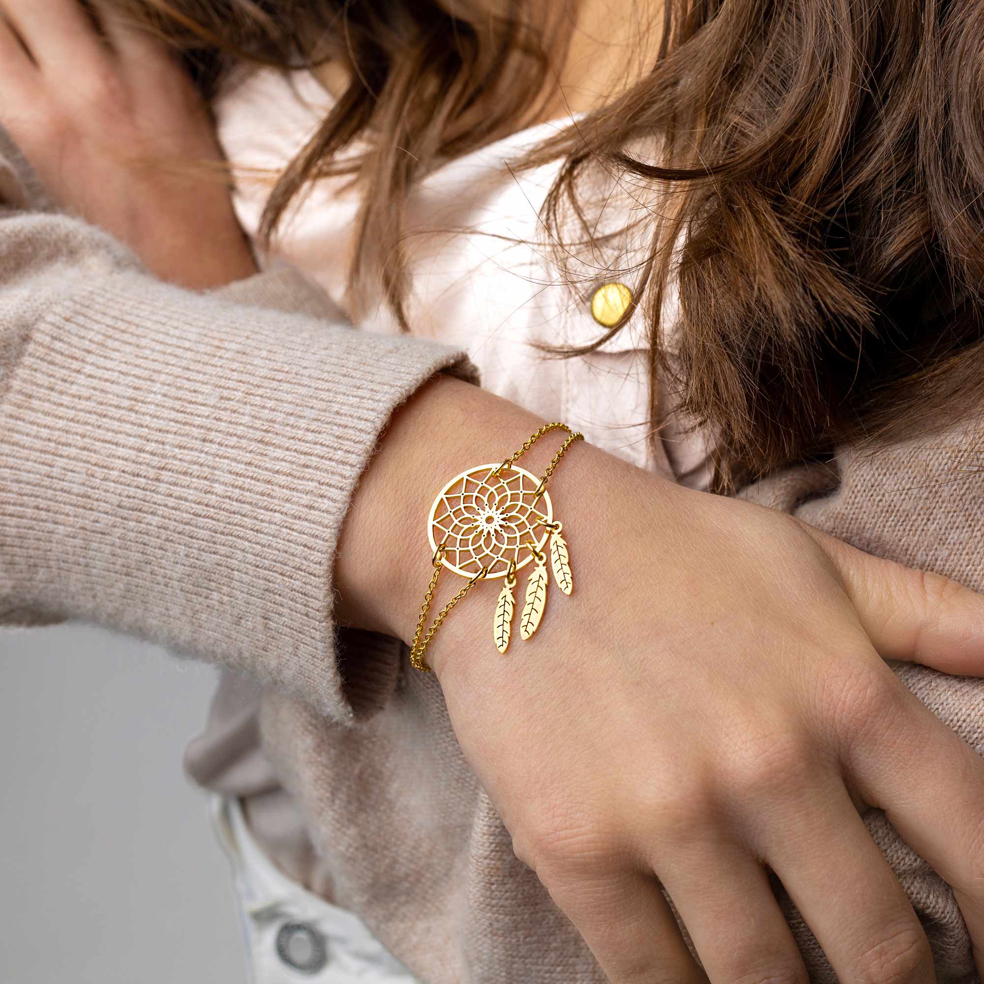 Dreamcatcher Bracelet for Women Model
