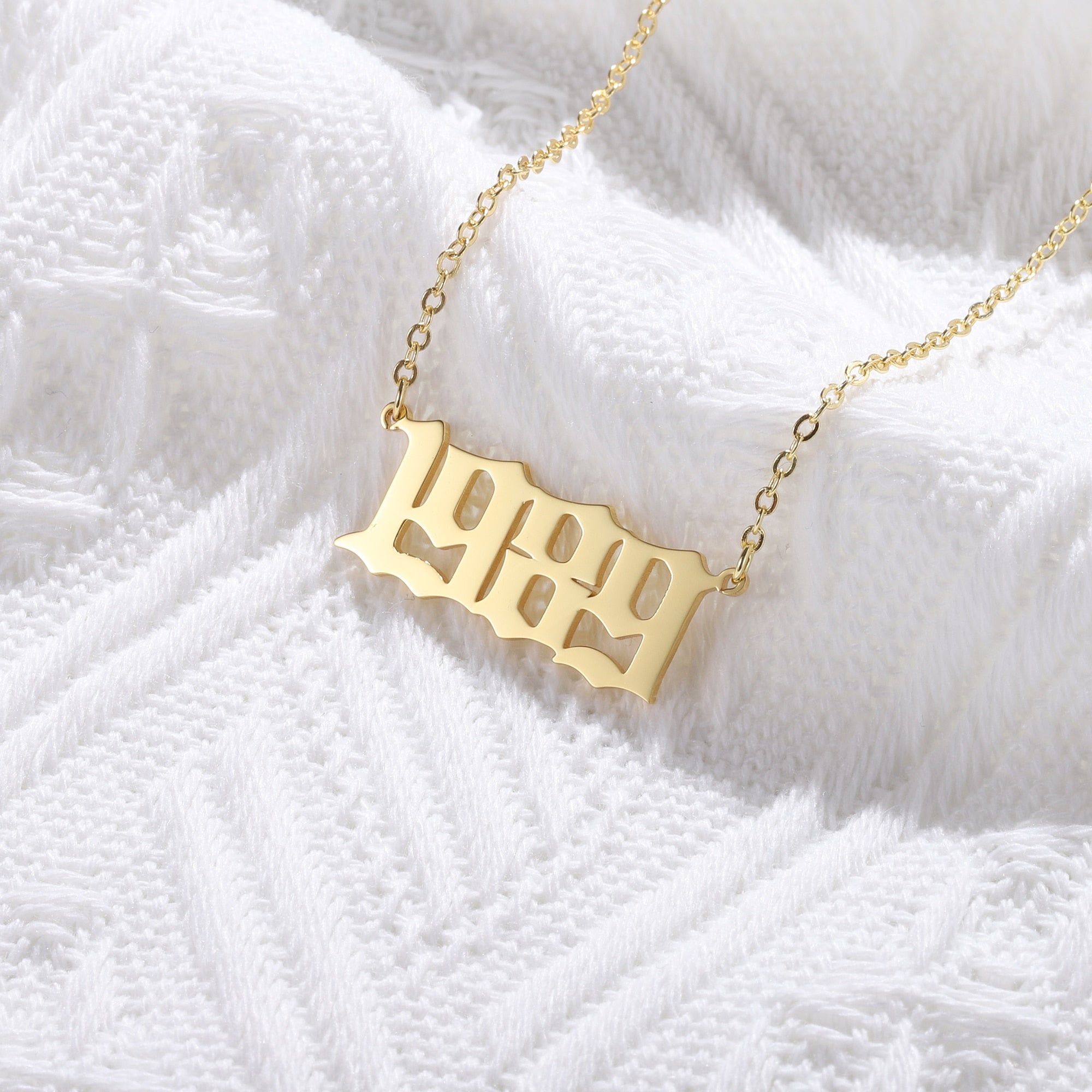 Birth Year Necklace
