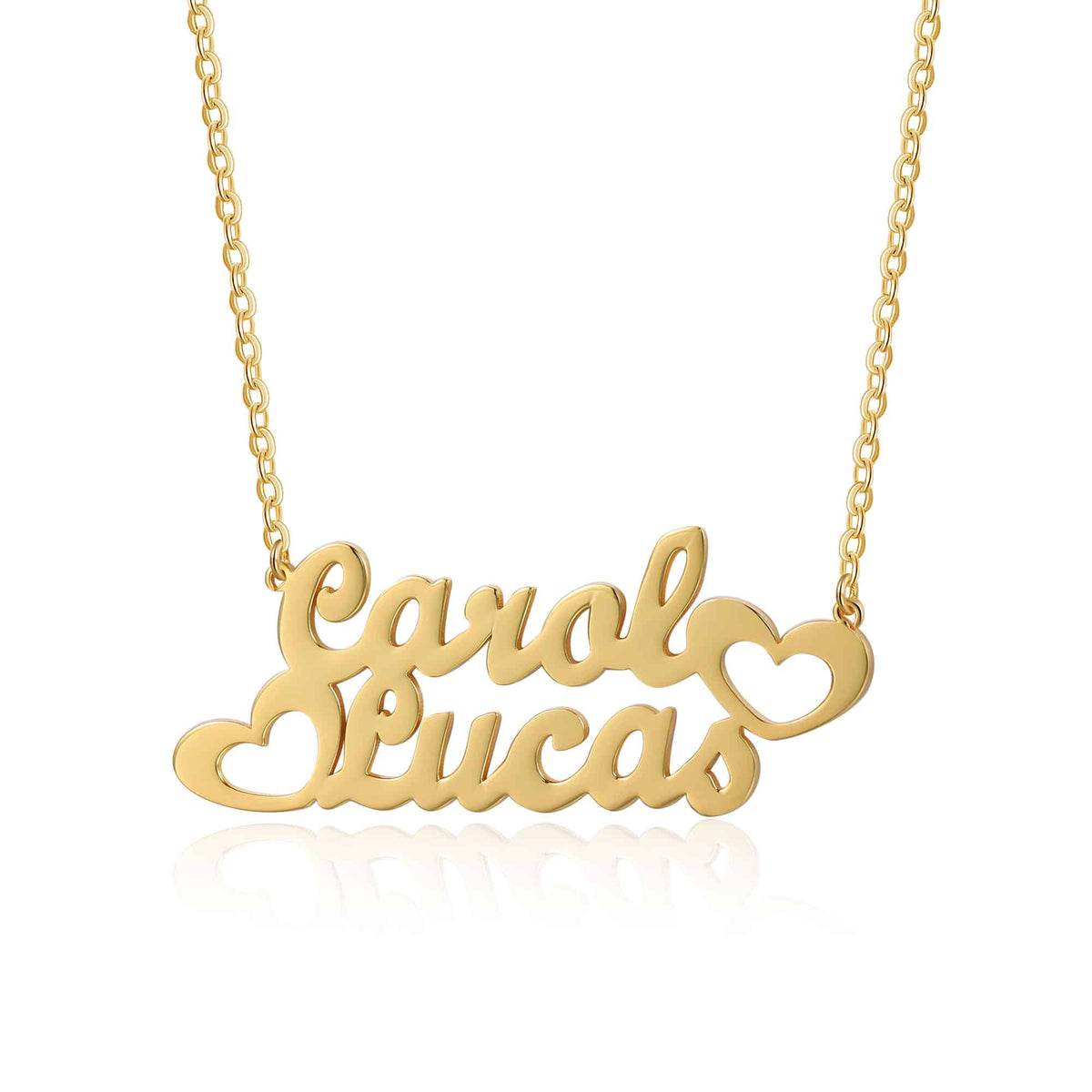 Name Necklace with Two Names
