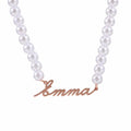 Name Pearl Necklace
