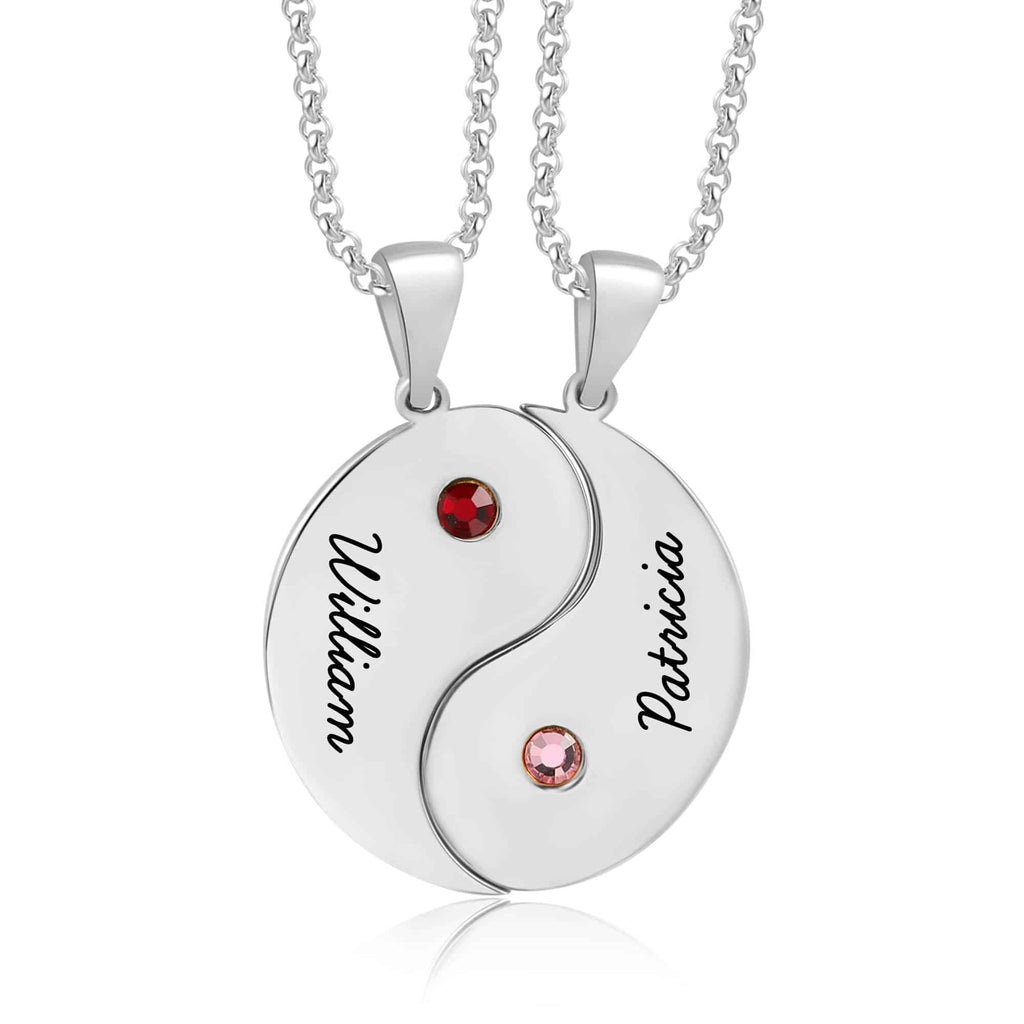 Yin Yang Matching Necklaces