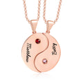 Yin Yang Matching Necklaces